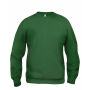 Basic R/N Sweater Bottle Green S