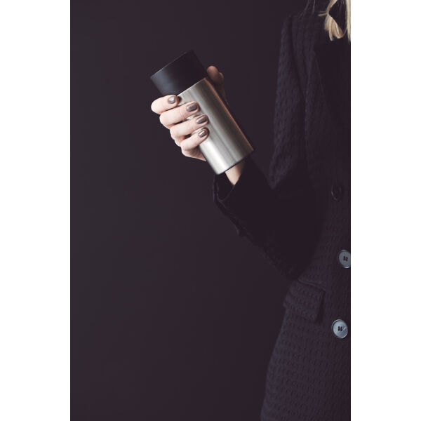 VINGA Otis thermos to-go-mug, staal VINGA Otis thermos to-go-mug, staal