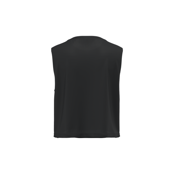 Cropped mouwloos T-shirt voor dames Black XXS Cropped mouwloos T-shirt voor dames Black XXS