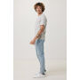 IQONIQ Brett gerecycled katoen t-shirt, light heather grey (XXS)