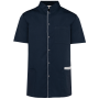 Herenoverhemd van polykatoen met drukknopen Navy 3XL
