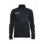CRAFT PROGRESS HALFZIP LS TEE JR BLACK/WHITE 122 CRAFT PROGRESS HALFZIP LS TEE JR BLACK/WHITE 122