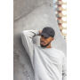 Impact AWARE™ 5 panel 190gr gerecycled katoenen cap, zwart