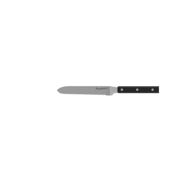 Serrated utility knife Gene 12.5cm