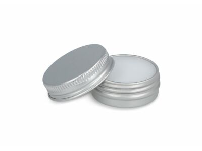 Lipbalm rond gerecycled aluminium blikje