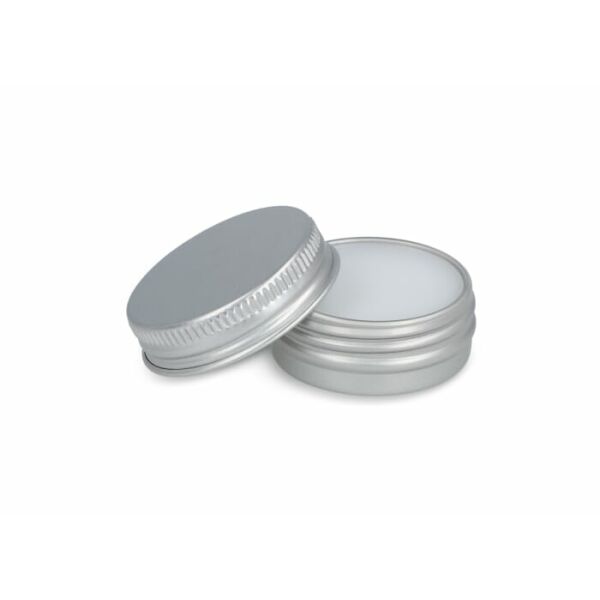 Lipbalm rond gerecycled aluminium blikje