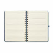 STRATA - A5 notitieboekje met telefoonhoude - Blauw