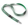 Afneembare polyester keycord met reflecterende overlay