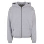 90's Zip Hoody heather grey S