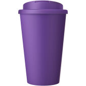 Americano® Eco 350 ml gerecyclede beker met spill-proof deksel - Paars