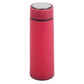 Glazen drinkfles ELEGANT DRINK magenta
