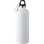 Gerecyclede roestvrijstalen dubbelwandige fles (500 ml) Lysandra wit