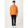 IQONIQ Kruger gerecycled katoen relaxed sweater, sundial oranje (L)
