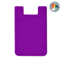 Siliconen pasjeshouder voor je telefoon in een kleur naar keuze Siliconen pasjeshouder voor je telefoon in een kleur naar keuze