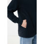 IQONIQ Yengo recycled katoen hoodie met steekzakken, zwart (4XL)