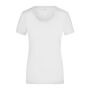 Ladies' Stretch Round-T white XXL