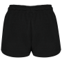 Ecologische damesshort van french terry Black XL