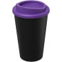 Americano® Eco 350 ml gerecyclede drinkbeker - Zwart/Paars