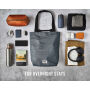 Black+Blum 16L Insulated Tote/ Koel Tas, grijs