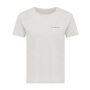 IQONIQ Yala dames lichtgewicht gerecycled katoen t-shirt, light heather grey (L)