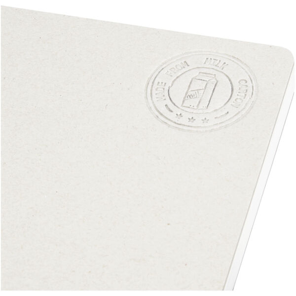 Dairy Dream referentie A5 notitieboek zonder harde achterkant gemaakt van gerecyclede melkpakken - Offwhite Dairy Dream referentie A5 notitieboek zonder harde achterkant gemaakt van gerecyclede melkpakken - Offwhite