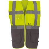 Hi Vis Yellow / Grey