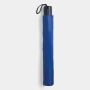 Opvouwbare, uit 2 secties bestaande manueel te openen paraplu REGULAR blauw, wit