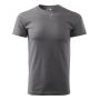 T-shirt men's Basic steel-grey 4XL
