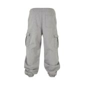 90'S CARGO SWEATPANTS, HEATHER GREY, XS, BUILD YOUR BRAND