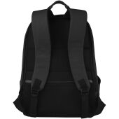Joey 15,6 inch GRS gerecyclede canvas antidiefstal laptoprugzak 18 l - Zwart