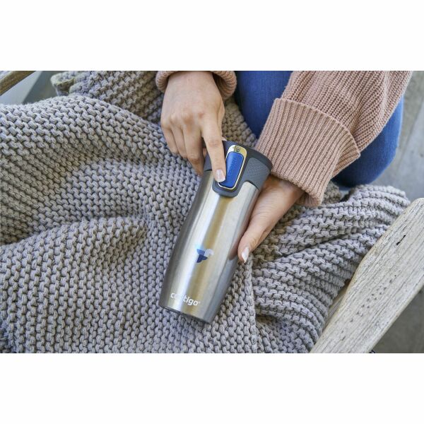 Contigo® Westloop Mug 470 ml Thermobecher - silber Contigo® Westloop Mug 470 ml Thermobecher - silber