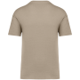 Ecologisch uniseks T-shirt met afhangende schouders Wet Sand XXS