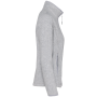 Microfleece met rits dames Ash Heather XL