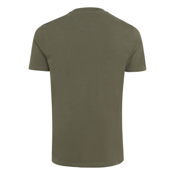 Iqoniq Bryce gerecycled katoen t-shirt, khaki (XL)