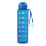 AQUA LEVEL - Sportdrinkfles blauw AQUA LEVEL - Sportdrinkfles blauw