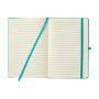 Porta RPET Notebook A5 notitieboek - turquoise