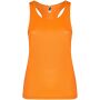 Shura sporthemd voor dames - Fluor Orange - 2XL