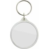 Kunststof sleutelhanger Leco neutraal