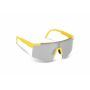 Tom R-PC sportzonnebril met spiegelende glazen UV400 - Fluor yellow