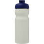 H2O Active® Eco Base 650 ml sportfles met kanteldeksel - Ivoorwit/Blauw