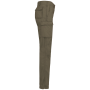 Lichte damesbroek multizakken Light khaki 34 FR