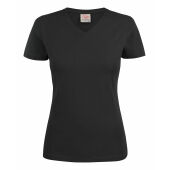 Printer Heavy V-neck 
T-Shirt Dames