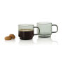 AdHoc Impact espressokopjes 70 ml, set van 2 stuks, transparant