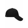 5 Panel Sandwich Cap black/light grey one size