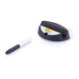 Chef tablet standaard met touchpen, zwart, zilver