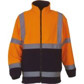 hi vis orange/navy