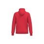 Gerecyclede uniseks sweater met rits en capuchon Red 4XL Gerecyclede uniseks sweater met rits en capuchon Red 4XL