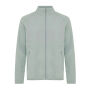 IQONIQ Talung gerecycled polyester fleece jas met rits, iceberg green (XXL)