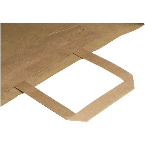 Kraft papieren tas 80–90 g/m² met platte handvatten – 32 x 17 x 39 cm - Kraftbruin Kraft papieren tas 80–90 g/m² met platte handvatten – 32 x 17 x 39 cm - Kraftbruin