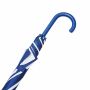 Automatisch te openen paraplu DISCO blauw, wit